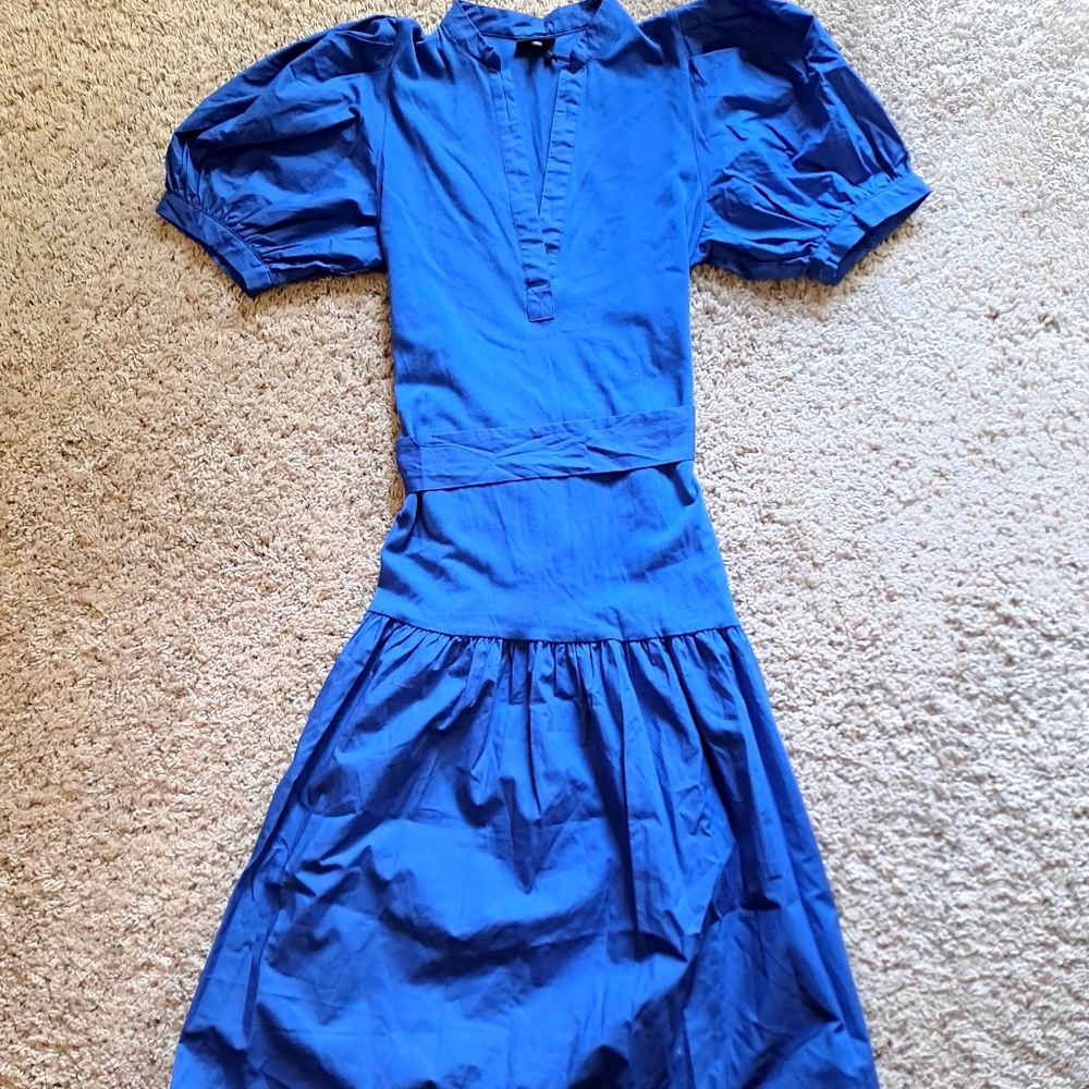 SOLD - Who What Wear - Puff Sleeve Maxi - Picture 2 of 6